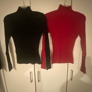 INC turtle neck sweaters in good condition.